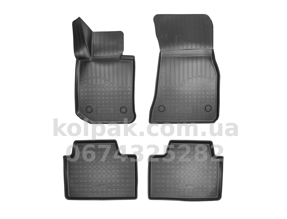 Polyurethane floor mats for BMW 3-series G20 2018-, 3D, two-wheel drive, Norplast, NPA11-C07-110 Polyurethane floor mats for BMW 3-series G20 2018-, 3D, two-wheel drive, Norplast, NPA11-C07-110 β photo 1