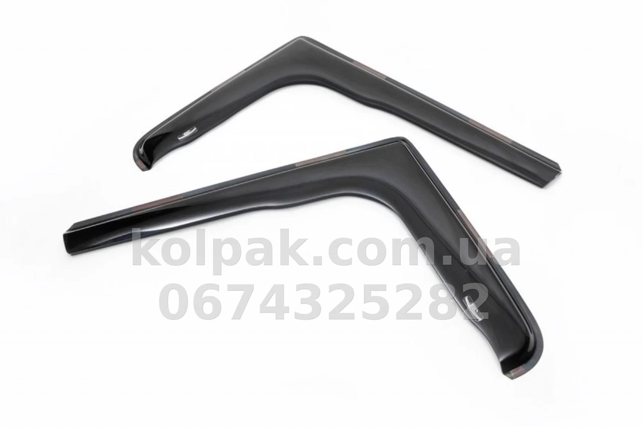 Дефлектори вікон Ford Transit 2000-2014 2 шт. SUNPLEX sp-s-134 Дефлектори вікон Ford Transit 2000-2014 2 шт. SUNPLEX sp-s-134 — фото 1