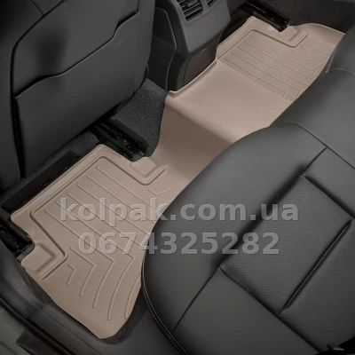 Килимки в салон Mercedes-Benz E-Class W212 2009-2016, з бортиком, задні, бежеві, Weathertech 452583 Килимки в салон Mercedes-Benz E-Class W212 2009-2016, з бортиком, задні, бежеві, Weathertech 452583 — фото 2
