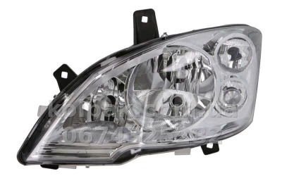 Передня ліва фара Mercedes-Benz Vito W639 2010-2014, H7/H7/H7/PY21W/W21/5W, Depo, 440-1191LMLD-EM