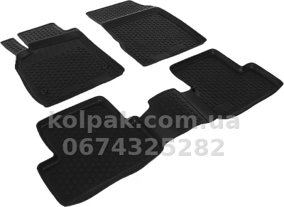 Поліуретанові килимки в салон Renault Fluence 2010-, L.Locker, 206090101