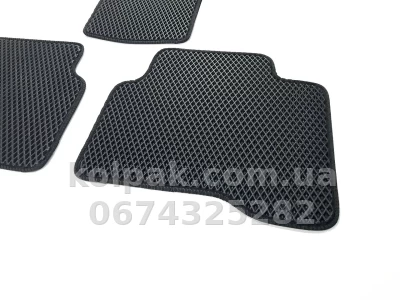 Килимки в салон Nissan X-Trail T30 2001-2007, EVA, чорні, 5 шт., AVTM BLCEV1432 — фото 6