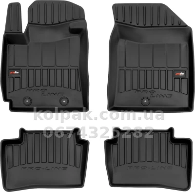 Килимки в салон Hyundai i10 2013-2019, Proline 3D, Frogum, FG 3D409576