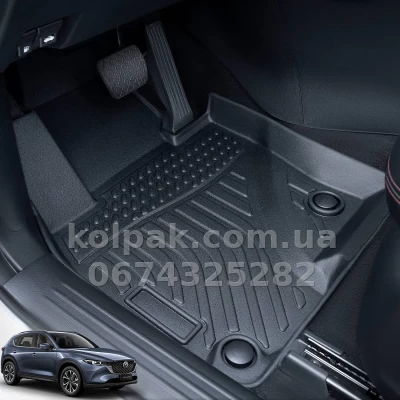 Всепогодні килимки в салон Mazda CX-5 2017–2025 Європа HAVOC Maximum Coverage — фото 2