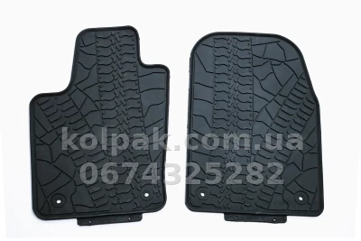 Оригінальні гумові килимки в салон Jeep Grand Cherokee 2011–2021 HAVOC, повний комплект — фото 4
