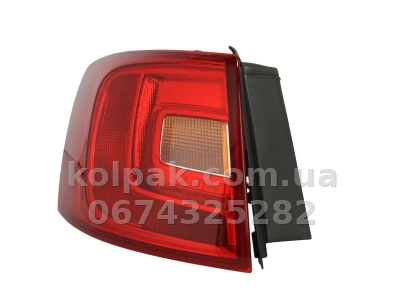 Задній лівий ліхтар Volkswagen Jetta 2011-2014, зовнішній, Depo, 441-19C4L-UE