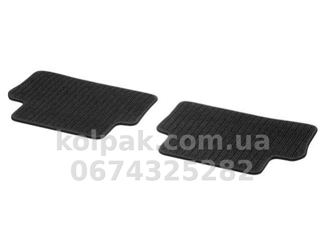 Original floor mats for Mercedes-Benz E-Class W213 2016-, carpet, rear 2 pcs, A21368063039G32 Original floor mats for Mercedes-Benz E-Class W213 2016-, carpet, rear 2 pcs, A21368063039G32 β photo 1