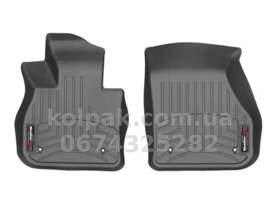 Килимки в салон Mini Countryman 2017-, передні, чорні, Weathertech 4411781 Килимки в салон Mini Countryman 2017-, передні, чорні, Weathertech 4411781 — фото 1