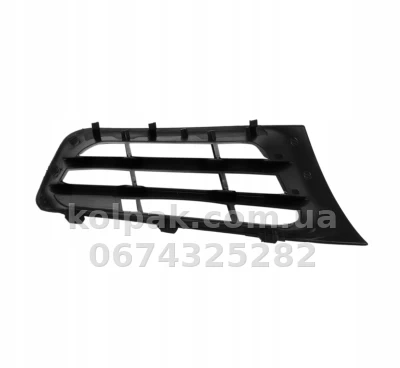 Ліва решітка бампера Renault Megane 2 2003-2006, чорна, AVTM, 7701474478, 185608917 Ліва решітка бампера Renault Megane 2 2003-2006, чорна, AVTM, 7701474478, 185608917 — фото 3