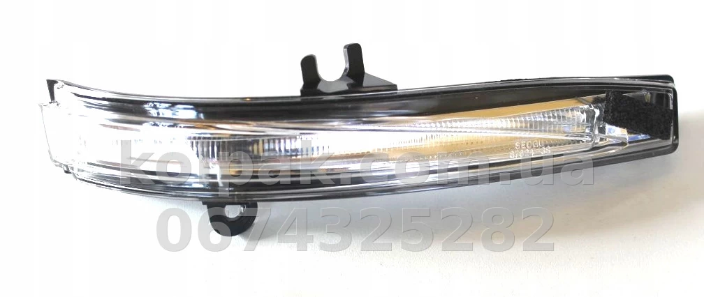 Original right indicator light Hyundai Sonata YF 2010-2015, mirror-mounted, 87624-3S100 Original right indicator light Hyundai Sonata YF 2010-2015, mirror-mounted, 87624-3S100 β photo 1