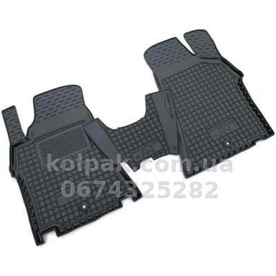 Килимки в салон Hyundai H1 2008-, 1 ряд, 1+2 шт., Avto-Gumm, 11866