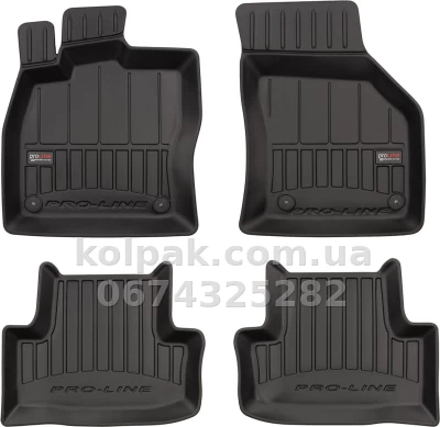 Килимки в салон Skoda Karoq 2017-, Proline 3D, Frogum, FG 3D407053