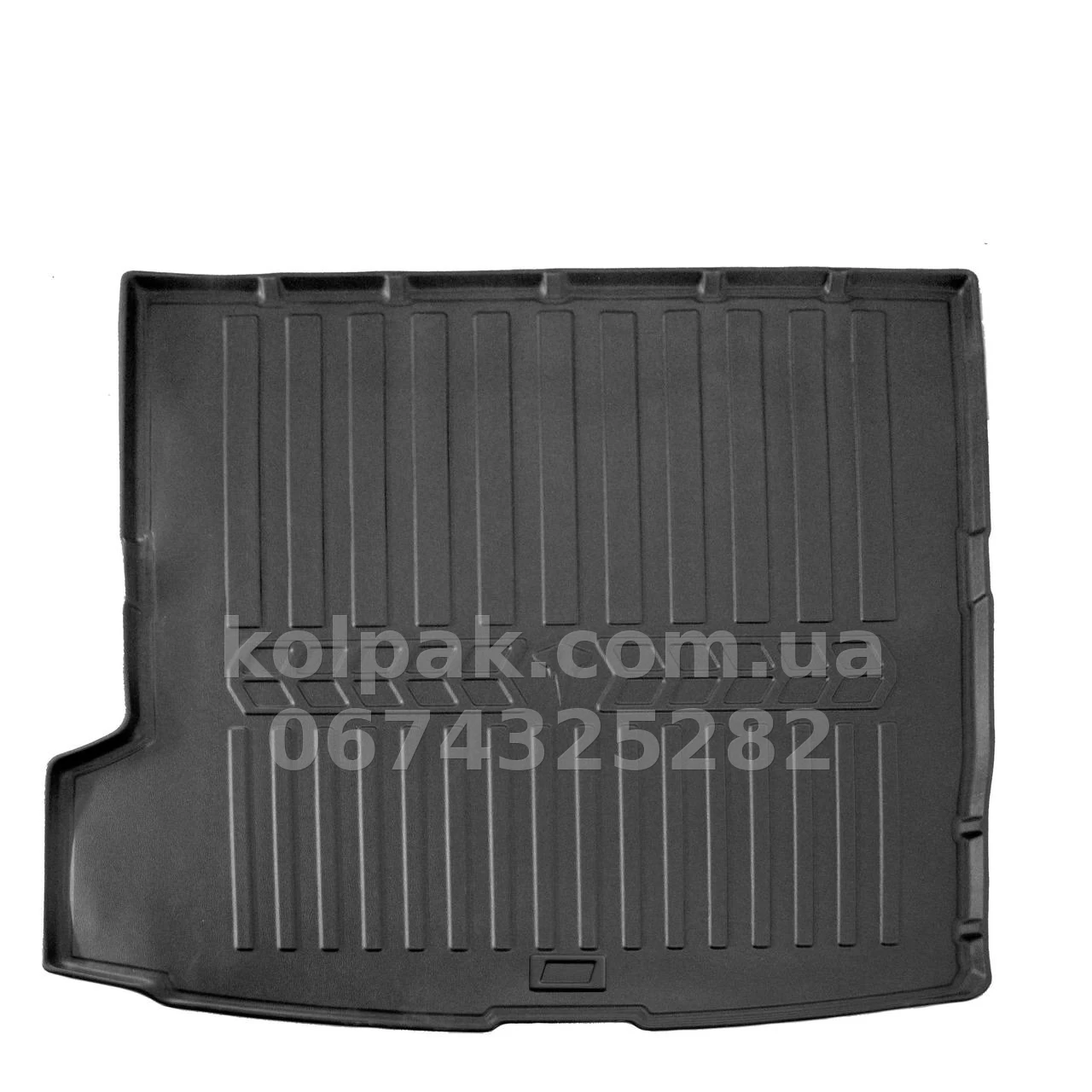 Килимок у багажник Lexus RX 2009-2015, повнорозмірне запасне колесо, із бортиком, поліуретан, Stingray 6028111 Килимок у багажник Lexus RX 2009-2015, повнорозмірне запасне колесо, із бортиком, поліуретан, Stingray 6028111 — фото 1
