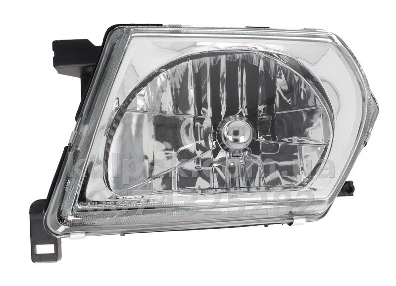 Передня ліва фара Nissan Patrol (Y61) 2000-2004, H4, механічне регулювання, сіра, Depo, 215-11A1L-LD-E Передня ліва фара Nissan Patrol (Y61) 2000-2004, H4, механічне регулювання, сіра, Depo, 215-11A1L-LD-E — фото 1
