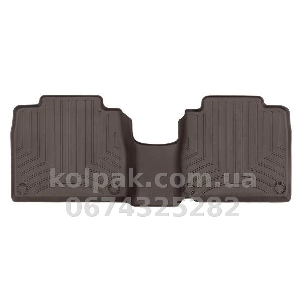 Килимки в салон Mercedes-Benz GLS-Class X167 2019-, 7 місць, з бортиком, задні, какао, Weathertech 4715955 Килимки в салон Mercedes-Benz GLS-Class X167 2019-, 7 місць, з бортиком, задні, какао, Weathertech 4715955 — фото 1