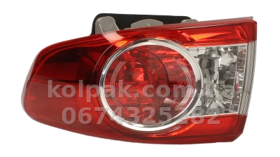 Задній правий ліхтар Toyota Corolla 2010-2012, зовнішній, Depo, 212-19U7R-UE