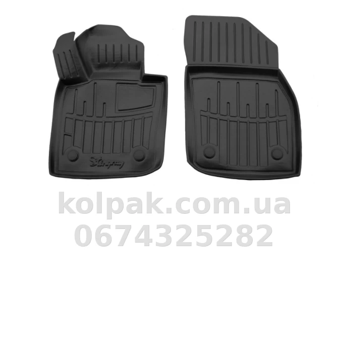 Polyurethane floor mats for MINI Cooper F56 3-door/ Cooper F55 5-door 2014-2023 with raised edges, 2 pcs Stingray 5032032 Polyurethane floor mats for MINI Cooper F56 3-door/ Cooper F55 5-door 2014-2023 with raised edges, 2 pcs Stingray 5032032 β photo 1
