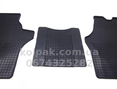 Floor mats for Mercedes-Benz Vito W638 1995-2003, 3 pcs, Polytep, 98566 — photo 2