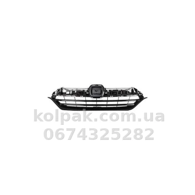 Решітка радіатора Honda CR-V 2017-, без Auto Cruise, чорна, AVTM, 183037992
