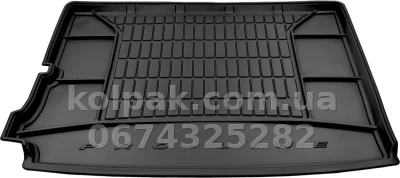 Boot mat for Peugeot 5008 2017-, without two-level boot floor, Pro-Line, Frogum FG TM403451 — photo 2
