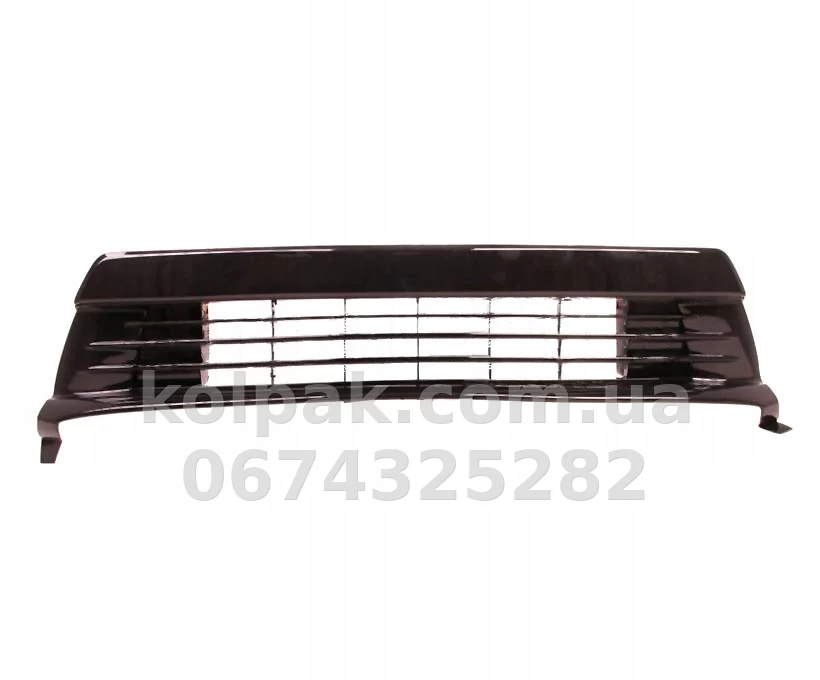 Решітка бампера Toyota Prius 2012-2015, середня, чорний глянець, AVTM, 5310247010, 187016912 Решітка бампера Toyota Prius 2012-2015, середня, чорний глянець, AVTM, 5310247010, 187016912 — фото 1
