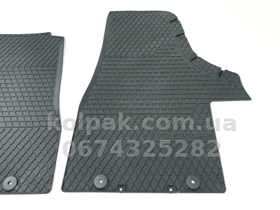 Оригінальні килимки в салон Volkswagen Transporter T5/Transporter T6 2003-/2015-, передні, 2 шт., VAG, 7H1061502B82V — фото 5