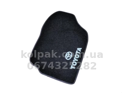 Carpet floor mats for Toyota Rav4 2005-2013, grey, 5 pcs, AVTM GRCR1642 Carpet floor mats for Toyota Rav4 2005-2013, grey, 5 pcs, AVTM GRCR1642 β photo 3