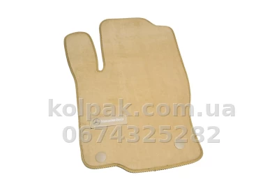 Ворсові килимки в салон Mercedes-Benz GL-Class W164/ML-Class W164 2006-2012, 5 місць, Premium, бежеві, AVTM BGLX1348 — фото 3