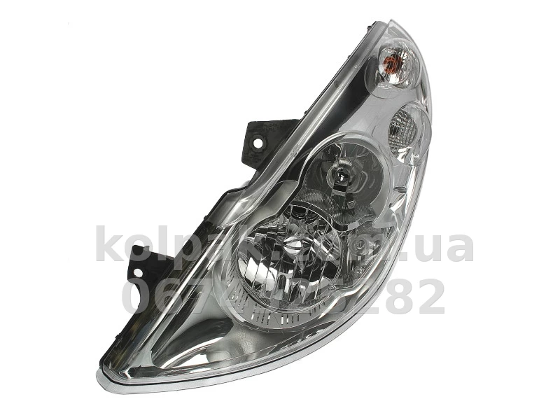 Передня ліва фара Renault Master/Opel Movano 2010-, H1/H7, механічне регулювання, Depo, 442-1165L-LD-EM Передня ліва фара Renault Master/Opel Movano 2010-, H1/H7, механічне регулювання, Depo, 442-1165L-LD-EM — фото 1
