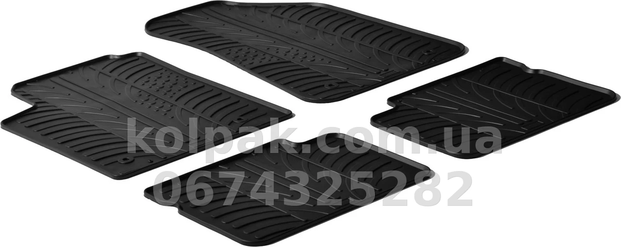 Floor mats for Fiat Bravo/Lancia Delta 2007-2014, GledRing, GR 0131 Floor mats for Fiat Bravo/Lancia Delta 2007-2014, GledRing, GR 0131 β photo 1