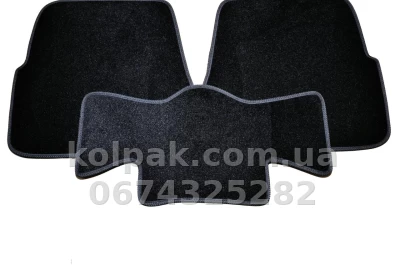 Ворсові килимки в салон Volkswagen Passat B3/B4 1988-1996, чорні, 5 шт., AVTM BLCCR1668 Ворсові килимки в салон Volkswagen Passat B3/B4 1988-1996, чорні, 5 шт., AVTM BLCCR1668 — фото 6
