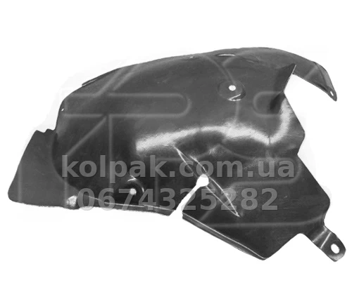 Front left wheel arch liner Renault Modus 2004-2011, rear section AVTM 185660391 Front left wheel arch liner Renault Modus 2004-2011, rear section AVTM 185660391 β photo 1