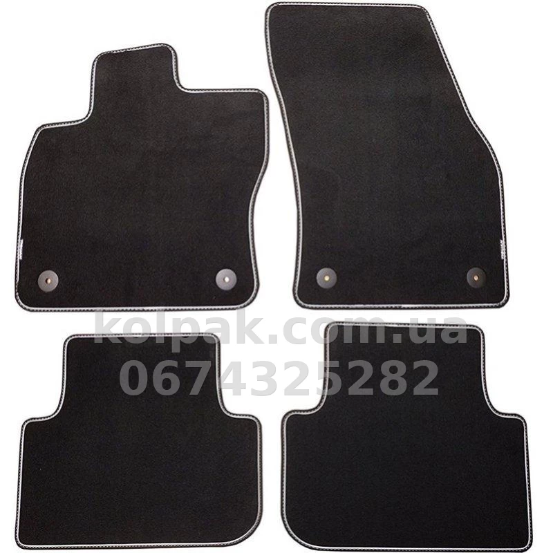 Original floor mats for Volkswagen Tiguan 2017-, carpet, 4 pcs, VAG, 5NB061270WGK Original floor mats for Volkswagen Tiguan 2017-, carpet, 4 pcs, VAG, 5NB061270WGK β photo 1