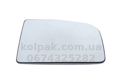 Лівий вкладиш дзеркала Mercedes-Benz Sprinter/Volkswagen Crafter 2006-2009, опуклий, із підігрівом, AVTM, A0028111733, 186431994
