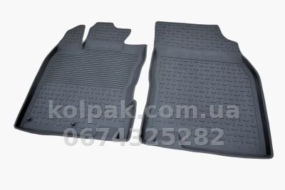 Floor mats for Nissan Qashqai 2 2014-, Rubber, 5 pcs, Seintex, 85655 — photo 3