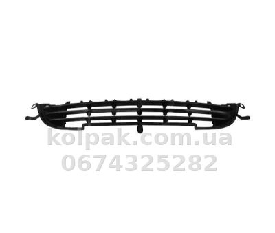 Решітка бампера Peugeot 207 2009-2012, середня, нижня, AVTM, 7422C3, 5508 911 Решітка бампера Peugeot 207 2009-2012, середня, нижня, AVTM, 7422C3, 5508 911