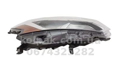 Front right headlight Nissan Altima 2018-, manual adjustment, without bulbs (HB3/H11/W5W), halogen with function AFS, Depo, 31511ATRAC2 — photo 4