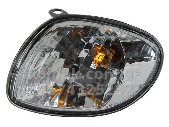 Лівий покажчик повороту Toyota Corolla 2000-2001, без патрона, Depo, 212-15F1L-UE Лівий покажчик повороту Toyota Corolla 2000-2001, без патрона, Depo, 212-15F1L-UE — фото 1
