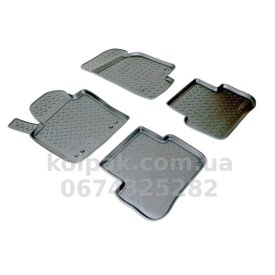 Polyurethane floor mats for Volkswagen Passat CC 2008-2011, Norplast, NPL-Po-95-35 Polyurethane floor mats for Volkswagen Passat CC 2008-2011, Norplast, NPL-Po-95-35 β photo 1