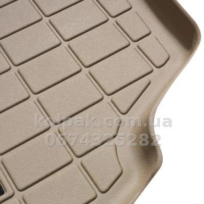 Boot mat for Mercedes-Benz GLE-Class 2019-, beige, WeatherTech 411265 — photo 2