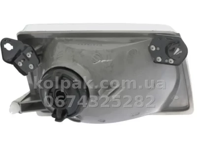 Передня ліва фара Ford Transit 1986-1991, механічне регулювання, без ламп (H4/W5W), Depo, 4311125LLDE — фото 2