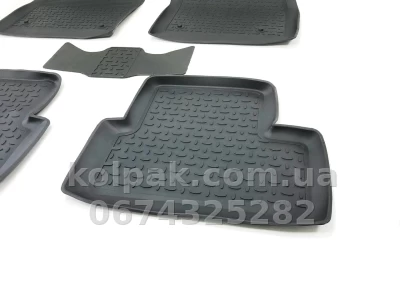 Floor mats for Chevrolet Cruze 2009-2015/Opel Astra J 2010-2017, Rubber, 5 pcs, Seintex, 01443 — photo 6