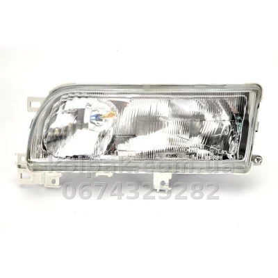 Передня ліва фара Nissan Primera P10 1990-1995, H4/H3, електричне регулювання, Depo, 215-1141L-LD-EM