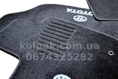 Carpet floor mats for Toyota Rav4 2005-2013, grey, 5 pcs, AVTM GRCR1642 Carpet floor mats for Toyota Rav4 2005-2013, grey, 5 pcs, AVTM GRCR1642 β photo 9