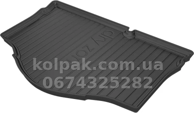 Boot mat for Mitsubishi Mirage HB 2012-, lower level, Dry-Zone, Frogum FG DZ548973 — photo 2