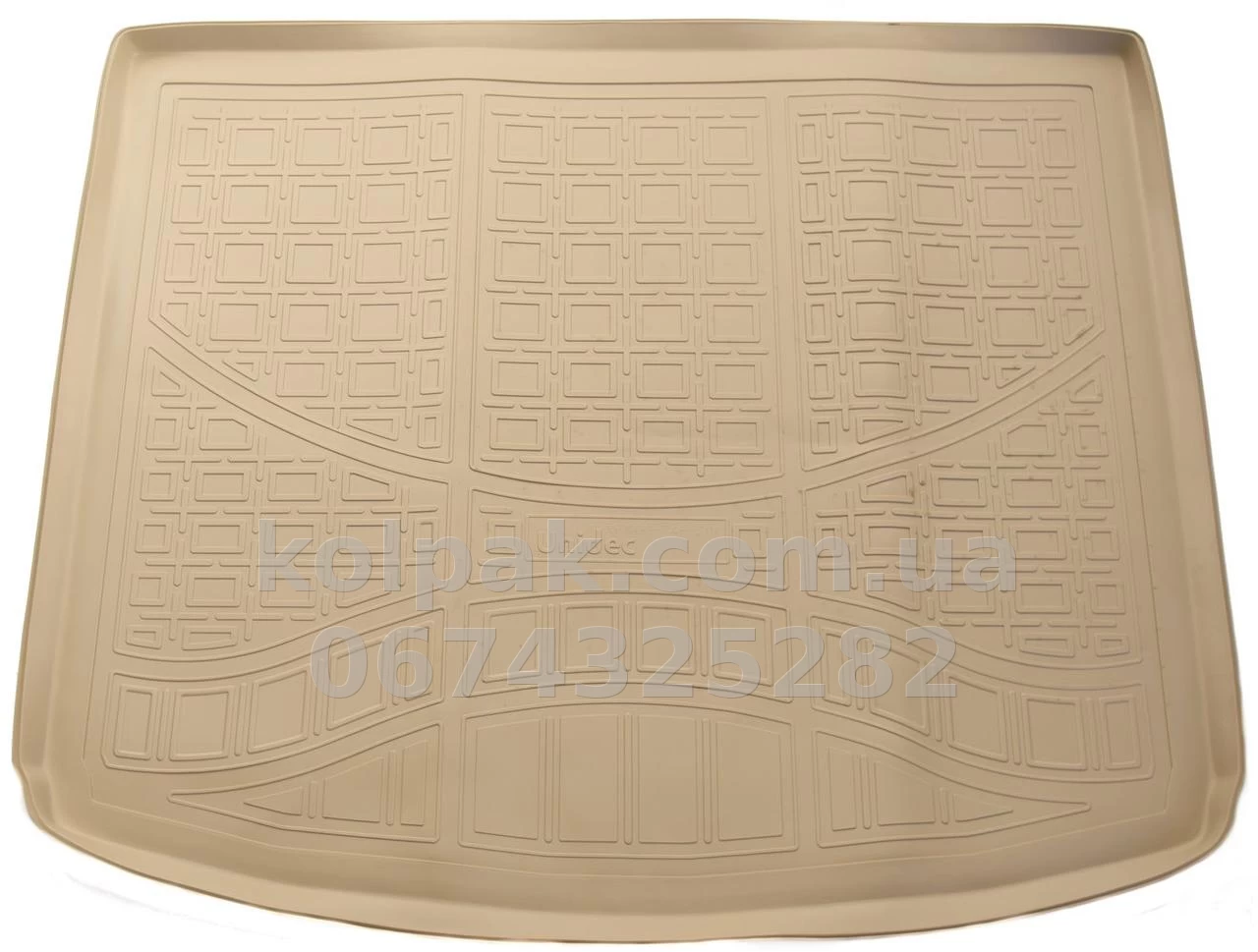 Polyurethane boot mat for Land Rover Range Rover Freelander 2 2006-, beige, Norplast NPA00-T46-200B Polyurethane boot mat for Land Rover Range Rover Freelander 2 2006-, beige, Norplast NPA00-T46-200B β photo 1