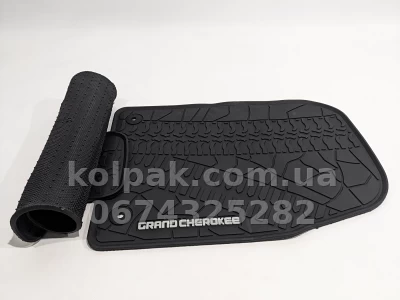 Оригінальні гумові килимки в салон Jeep Grand Cherokee 2011–2021 HAVOC, повний комплект — фото 10