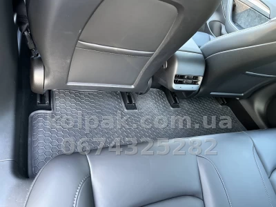 Оригінальні килимки Tesla Model 3 2017–2024 HAVOC — фото 7