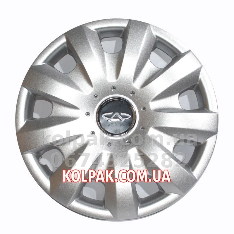 Модельні ковпаки на колеса р15 на Chery SKS 321 Модельні ковпаки на колеса р15 на Chery SKS 321 — фото 1