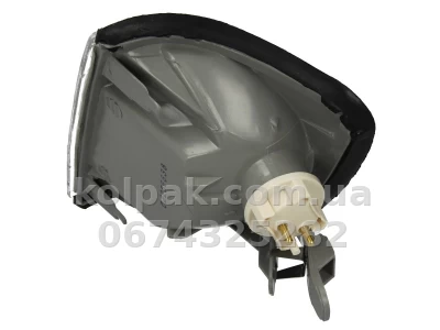 Right indicator light Mercedes-Benz E-Class W124 1984-1996, white + bulb holder - bulb, Depo, 440-1606R-WE-C Right indicator light Mercedes-Benz E-Class W124 1984-1996, white + bulb holder - bulb, Depo, 440-1606R-WE-C β photo 2